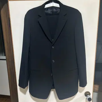 MENS TENORAS 블랙 포멀 수트 싱글 브레스