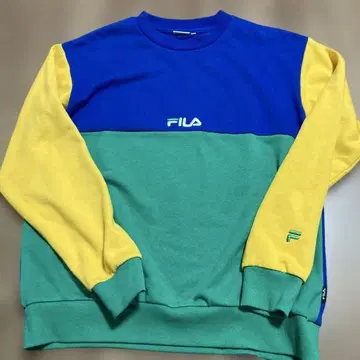 FILA 트리코 컬러풀 트레이닝복 맨투맨