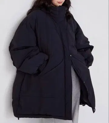 forksy. <발수 가공> 빅 드로스트 포함 하이넥 몬스터 충전솜 코트