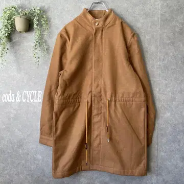 코다앤드사이클 스탠드 카라 코트 자켓 무릎 기장 [ F ] 겉옷 브라운
