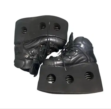 NEW ROCK 통굽 부츠