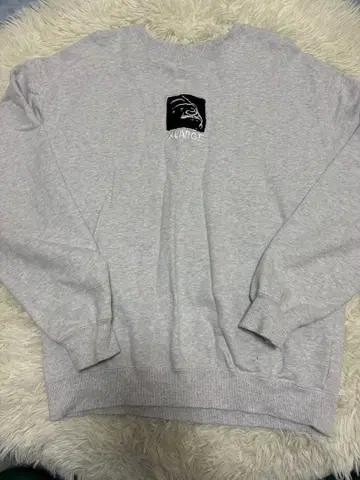 X-LARGE 그레이 맨투맨 M 사이즈