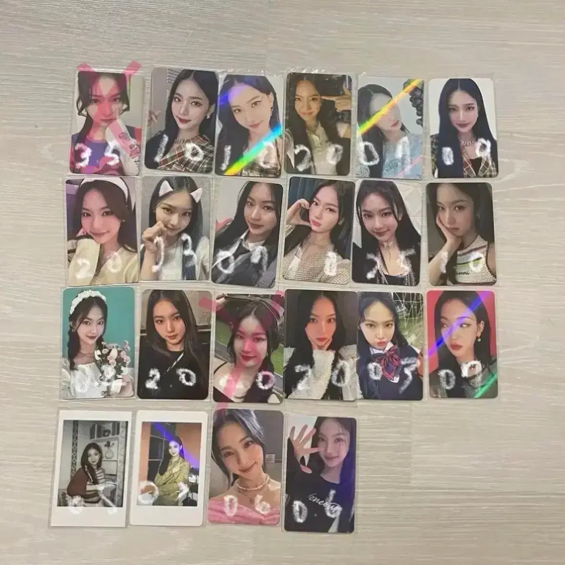 스테이씨 아이사 포카 포토카드