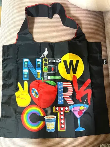 뉴욕 디자인 에코백