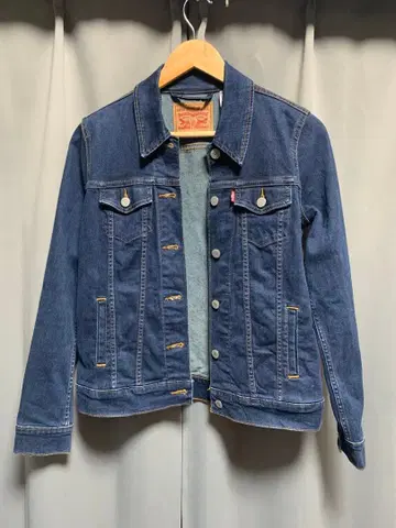 새상품급 Levi's 데님 자켓 XS 다크 블루
