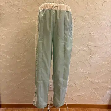 JORDAN 민트 그린 메쉬 사이드 이지 팬츠 미사용