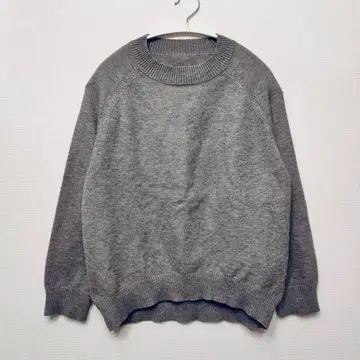 세존드파피용 M 크루넥 래글런 니트 스웨터