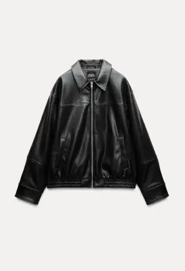 S 사이즈 인조 가죽 봄버 자켓 zara 가죽 자켓