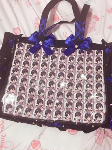 우리들이다 우울선생 캔뱃지 80개 이타백