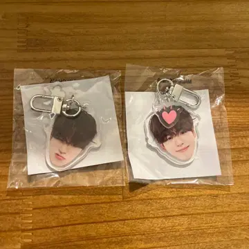 재혁 분노 기쁨 얼굴 아크릴 키링