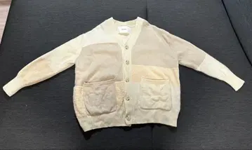 adawas 아다와스 절개 니트 모헤어 혼방 가디건