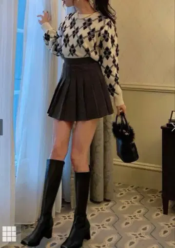 GRL 롱 부츠 펌프스 샌들 세트