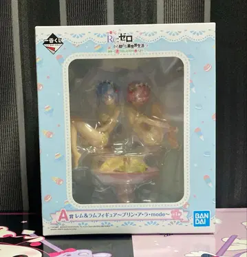 제일복권 리제로 A상 렘&라무 푸딩 아 라 mode 피규어