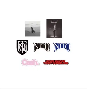 새상품 KEIJU N.I.T.O 스티커 팩 (7종)