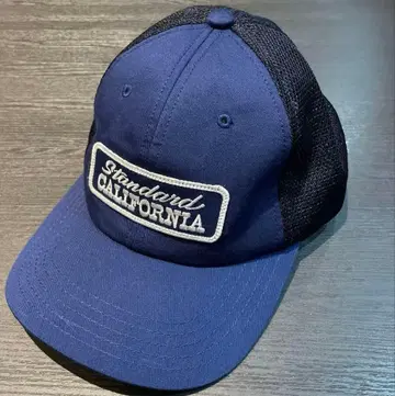 완판템 STANDARD CALIFORNIA 메쉬 캡 네이비