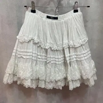 에핀느 레이스 코튼 파니에 스커트