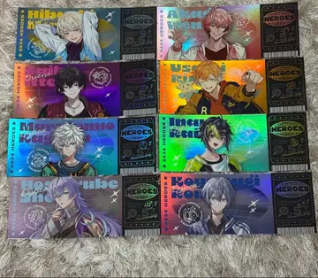 HEROES half Anniversary 티켓풍 카드