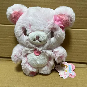 코리락쿠마 샤베트 봉제 인형 S 벚꽃 사쿠라 사쿠라 핑크