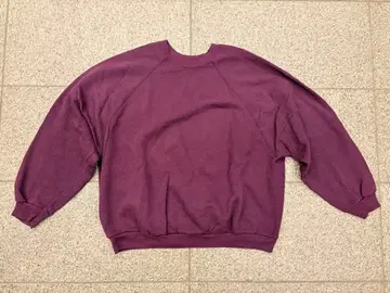 TUL TEX 퍼플 맨투맨 3X