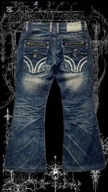 플레어 데님 TRUE RELIGION 유사