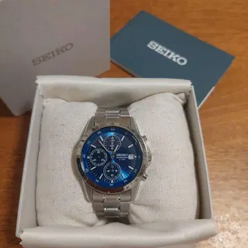 SEIKO 크로노그래프 쿼츠 7T92-0DW0 미사용품