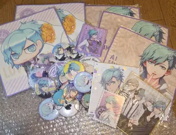 [ 처분품 ] 우타프리 캔뱃지 극세사 타월 미니 색지 미카제 아이