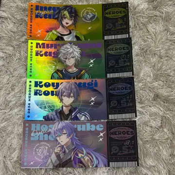 HEROES half Anniversary 티켓풍 카드 Dytica