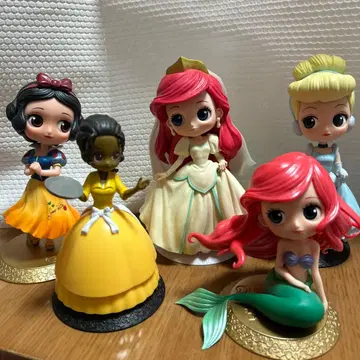 디즈니 프린세스 피규어 세트 Qoosket