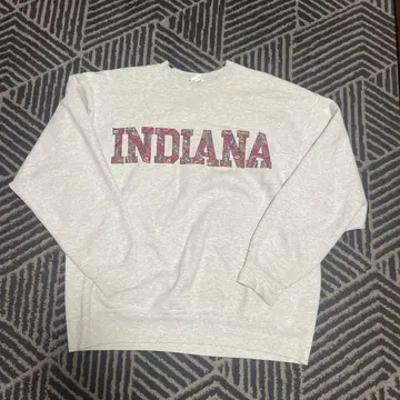 INDIANA 맨투맨 XL 사이즈 그레이