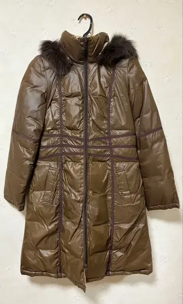 브라운 다운 자켓