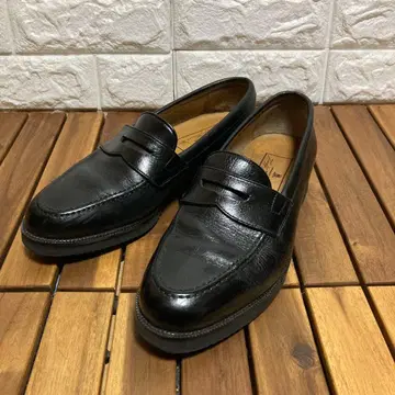 [ 브랜드 불명 ] ( 25 ) 코인 로퍼 Vibram 밑창 천연 가죽