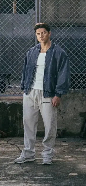 Lyft 빈티지 가공 스웨트 팬츠