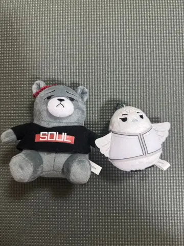 원룸 엔젤 천사 코우키 봉제 인형 참 세트