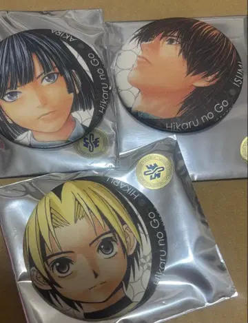 히카루의 바둑 원화전 캔뱃지 복권 히카루 아키라 이즈미