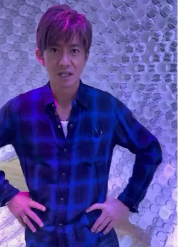 럭키 맥그레거 체크 셔츠 긴팔 셔츠 S 기무라 타쿠야 착용