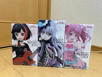 뱅드림! 프리미엄 피규어 미타케 란, 미나토 유키나, 마루야마 아야 3종