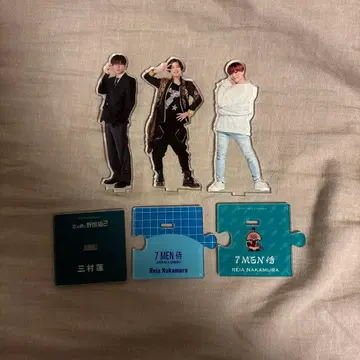 7 MEN 나카무라 레아 아크릴 스탠드 3체 세트