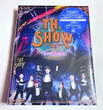 Travis Japan THE SHOW 초회반 혜택 클리어 포스터