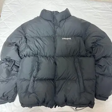 mahagrid 다운 자켓 블랙