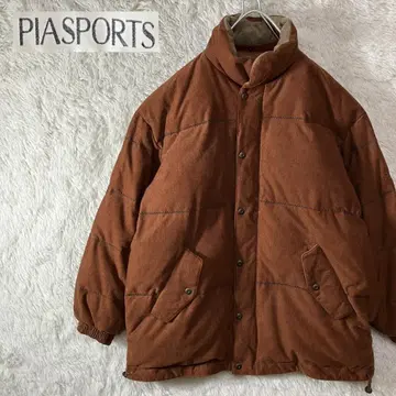 새상품급 PIASPORTS 피아 스포츠 다운 자켓 코듀로이 XL