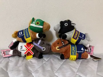 서러브레드 컬렉션 웅크린 봉제 인형 골드십 사일런스 스즈카