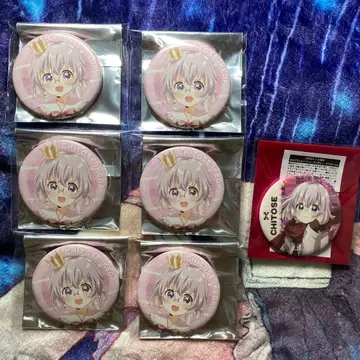 유루유리 이케다 치토세 캔뱃지 7개 세트