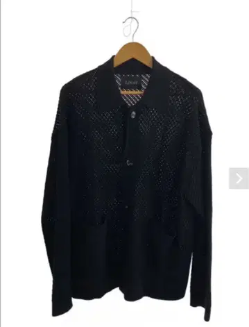 LiNoH 메쉬 블랙 가디건