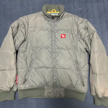 A&F 그레이 다운 자켓