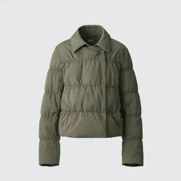 UNIQLO C 올리브 다운 자켓 XL