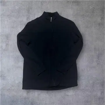 Tasso Elba 블랙 플리스 자켓 집업