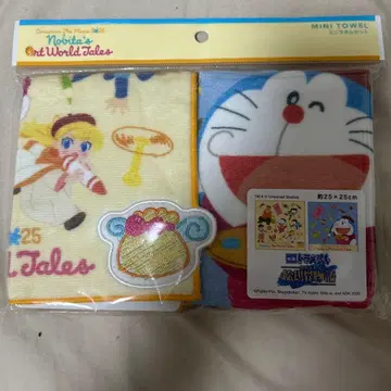 도라에몽 미니 타월 2개 세트
