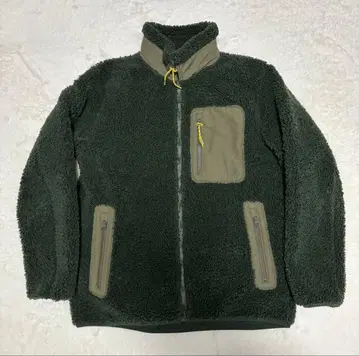 UNIQLO x JW Anderson 보아 플리스 자켓 그린 L