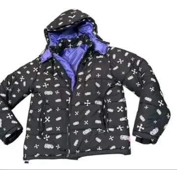 루디스 그래픽 프린트 다운 자켓 남성용