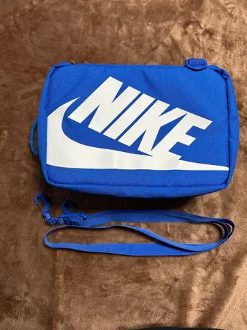 NIKE 파랑 숄더백 슈즈 박스